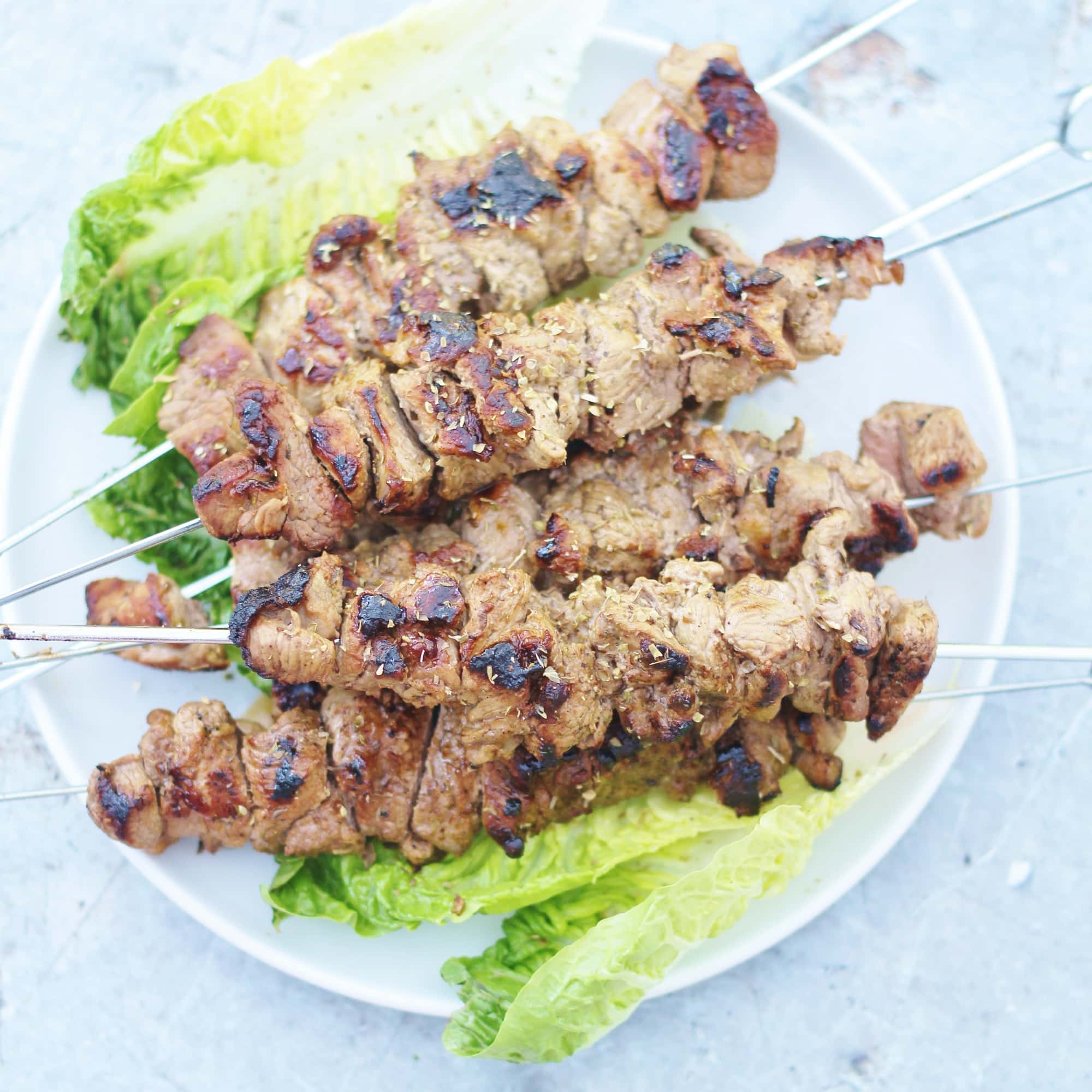 Greek Style Lamb Kebabs (Souvlaki) Easy Peasy Foodie