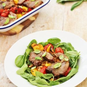 Italian Style Lamb Traybake