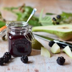 Homemade Blackberry and Pear Jam