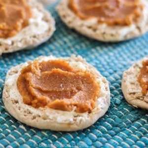 Pumpkin Cream Cheese English Muffins
