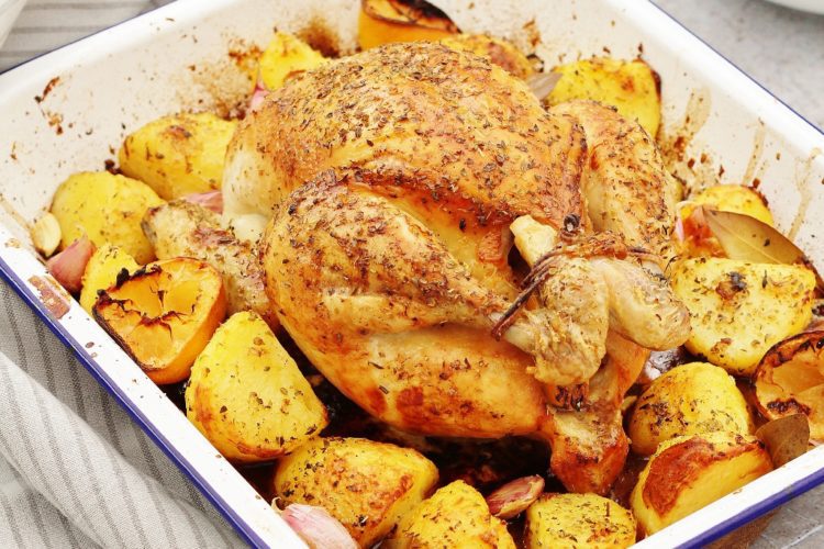 Greek Roast Chicken