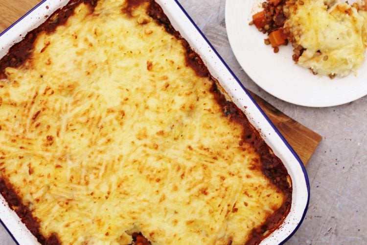 Lentil Shepherds Pie