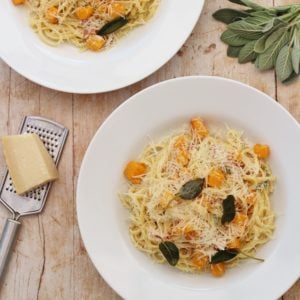 Bacon Sage and Pumpkin Pasta