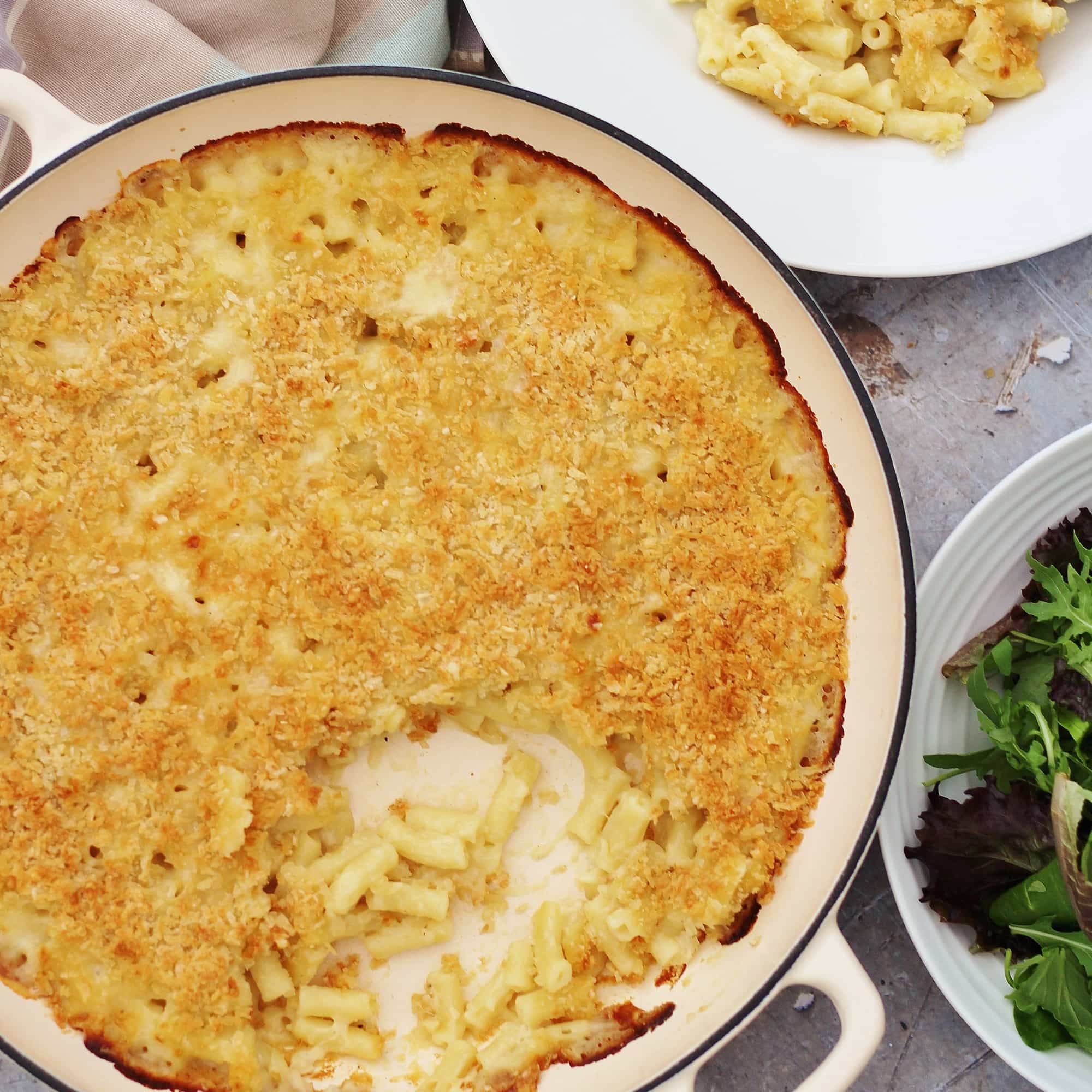 image of Three Cheese Macaroni Cheese recipe by Easy Peasy Foodie
