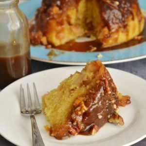 Toffee, Apple and Pecan Steamed Pudding
