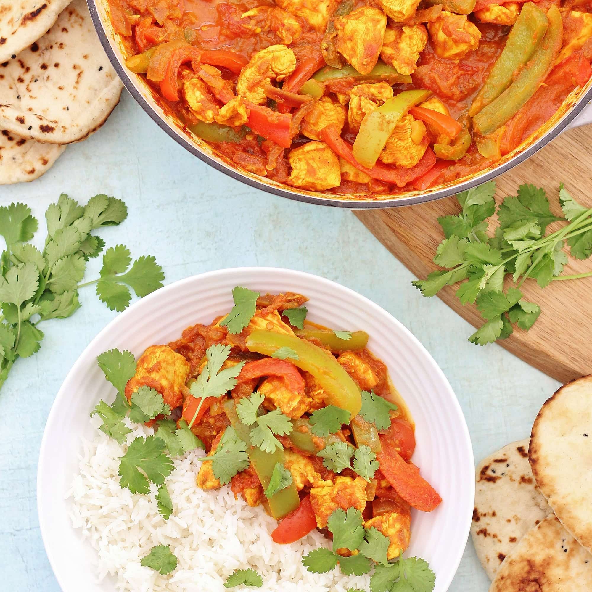image of Easy Chicken Jalfrezi recipe by Easy Peasy Foodie