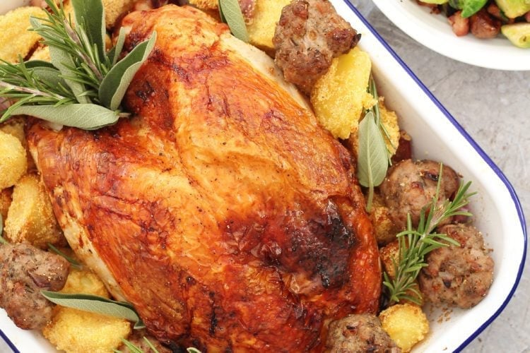 Easy Roast Turkey Crown