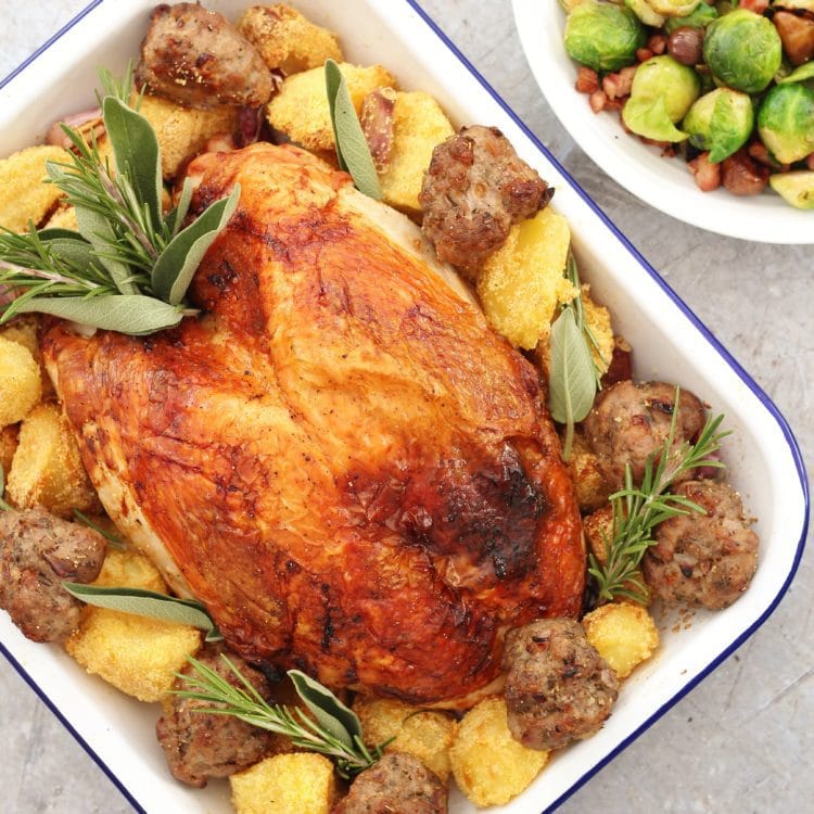 Easy Roast Turkey Crown Easy Peasy Foodie