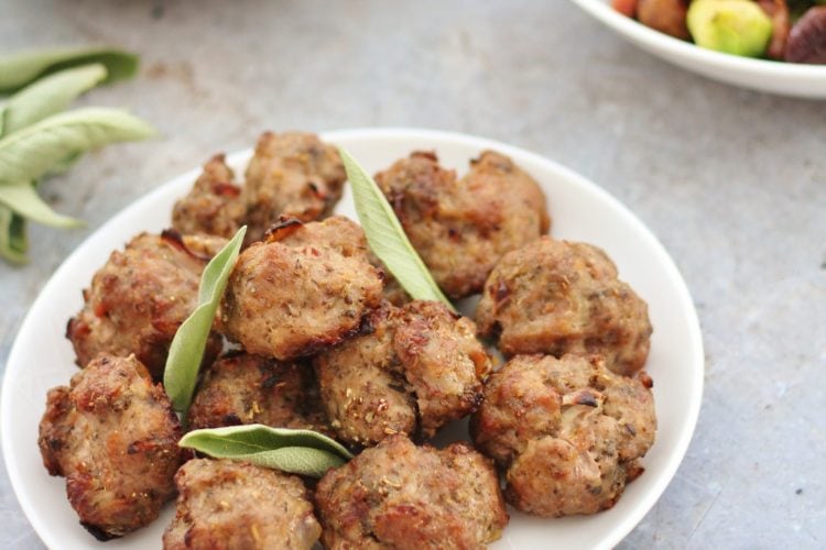 Pork Sage and Onion Stuffing Balls