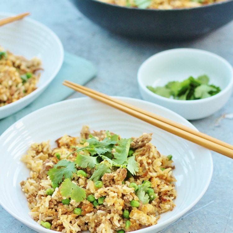 Chinese Style Lamb Fried Rice Easy Peasy Foodie