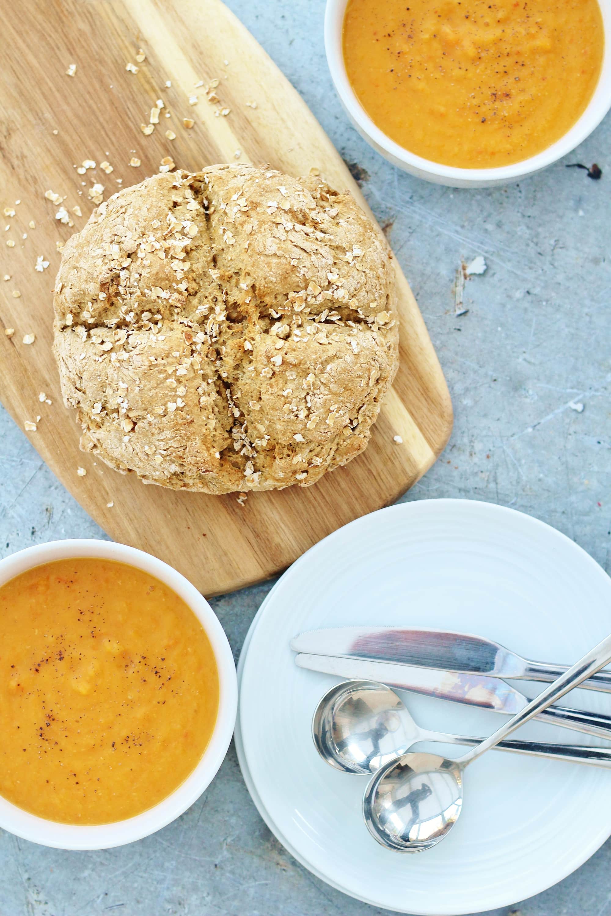 Sweet Potato and Red Lentil Soup (Vegan) - Easy Peasy Foodie