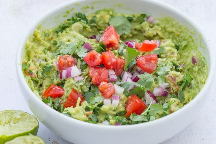 Homemade Chunky Guacamole