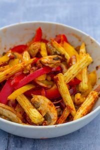 Easy Vegetable Fajitas