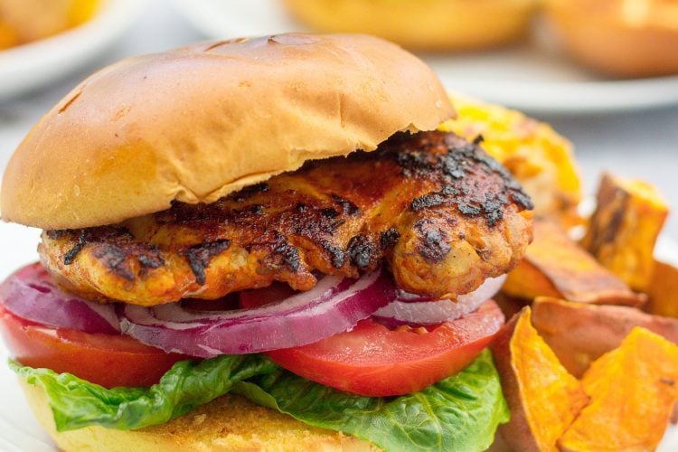 Peri Peri Chicken Burger Nandos Copycat