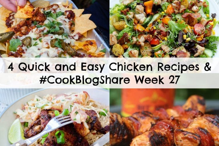 4 quick and easy chicken recipes