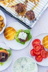 Spicy Moroccan Lamb Burgers