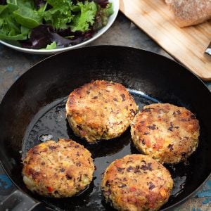 Spicy Bean Burgers