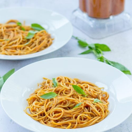 15 Minute Hidden Vegetable Pasta Sauce & Optimum VAC 2 Blender Review Easy Peasy Foodie