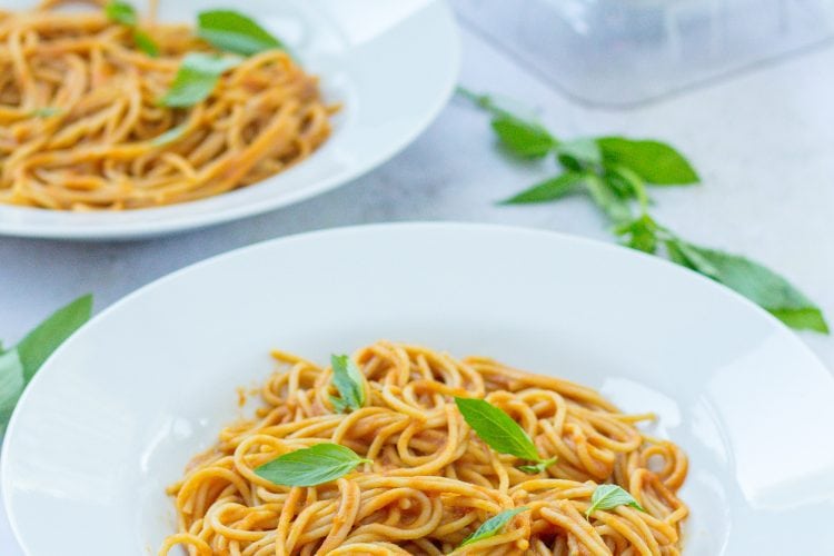 15 Minute Hidden Vegetable Pasta Sauce & Froothie Optimum VAC 2 Blender Review
