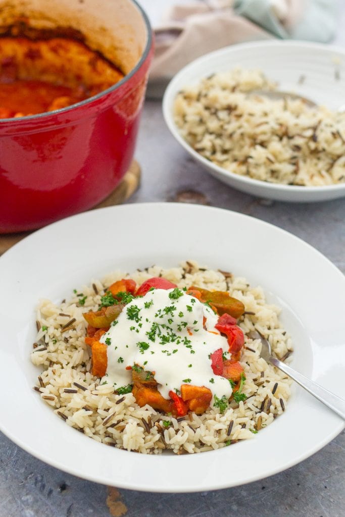 Easy Chicken Goulash