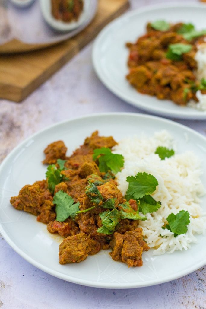 Pressure Cooker Beef Curry