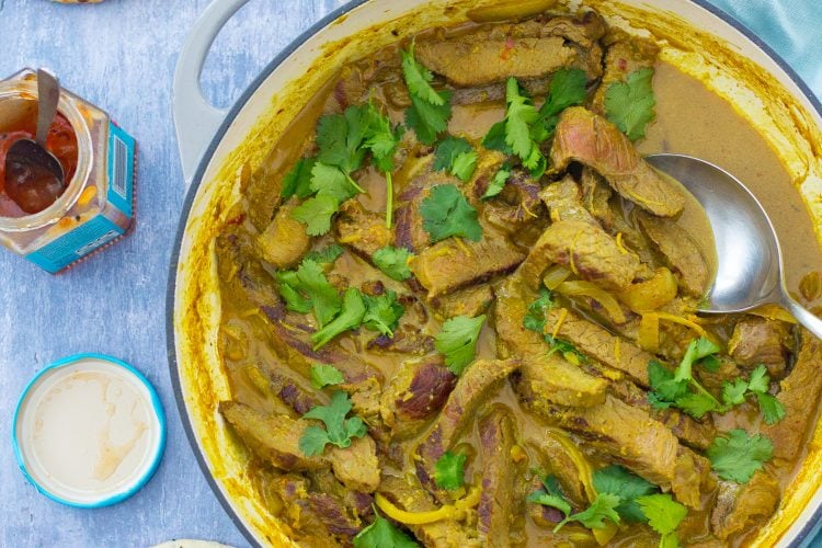 Leftover Roast Beef Korma