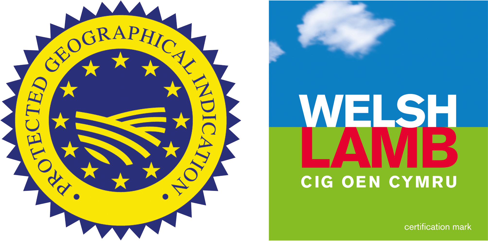 PGI and Welsh Lamb Logo