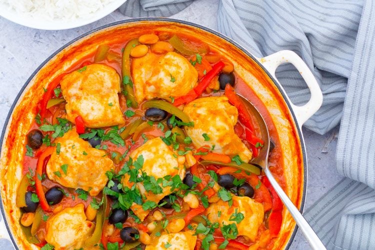 Easy Spanish Chicken Stew