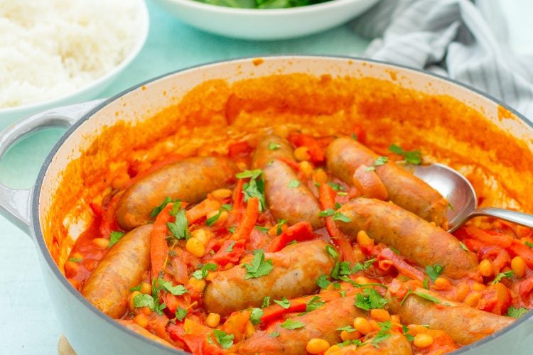 Easy One Pot Sausage Casserole