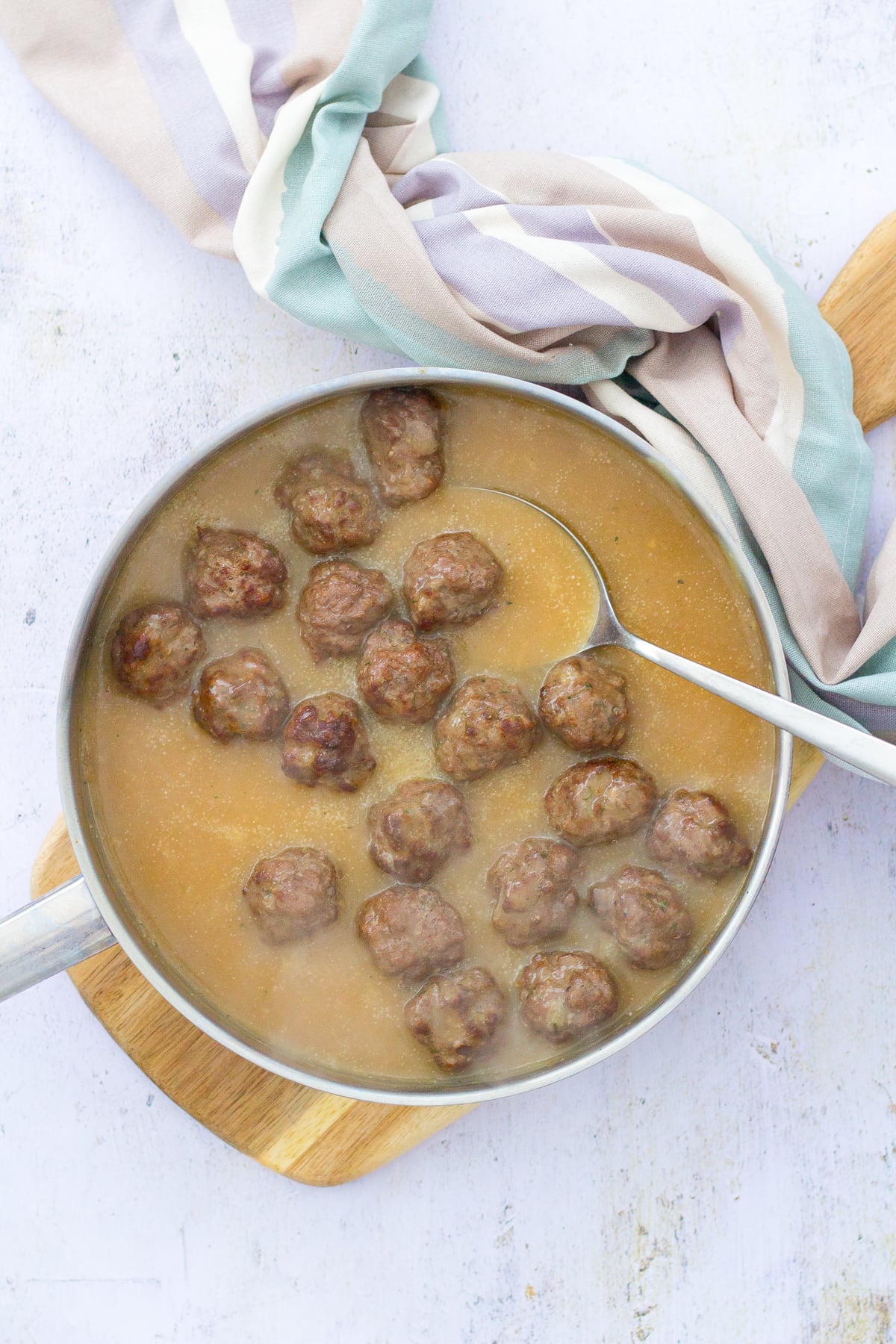 Homemade IKEA meatballs