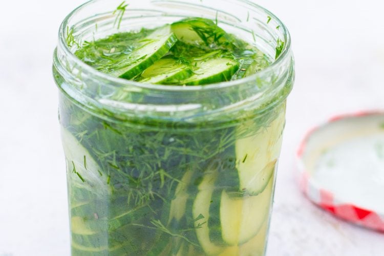 Quick Pickled Cucumber