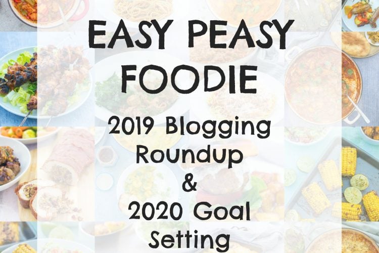Happy New Year to all of you – my wonderful readers, subscribers, followers and friends!!! Another crazy, rollercoaster, action-packed year of blogging is over and a new one is just beginning… Let me tell you all about it in my Easy Peasy Foodie 2019 Blogging Roundup! Find out what I have been up to… Find out whether I succeed in the goals I set myself last year… And discover what I have planned for 2020!! #2020goals #goalsetting #2020planning #goals #planning #2019review #yearinreview #easypeasyfoodie