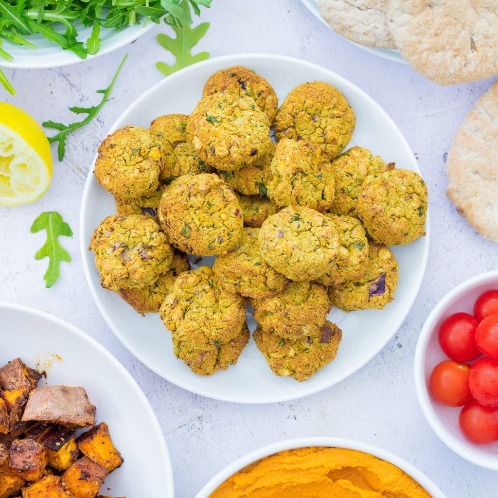 Easy Oven Baked Falafel (Vegan) Easy Peasy Foodie