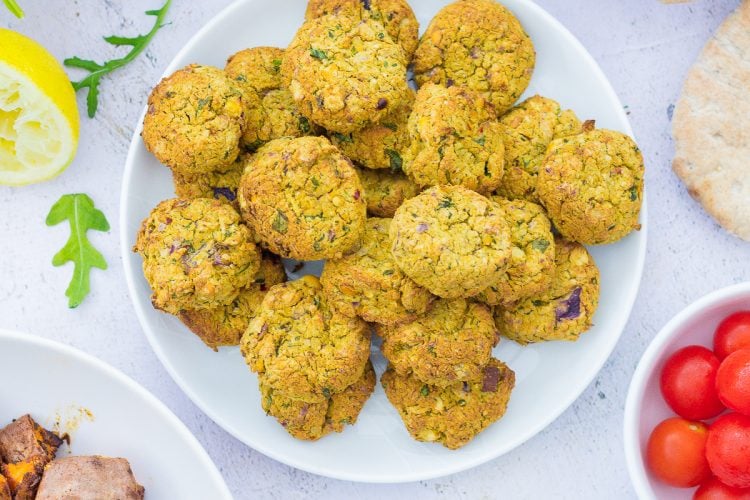 Easy Oven Baked Falafel