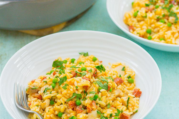 Easy Chicken and Chorizo Risotto