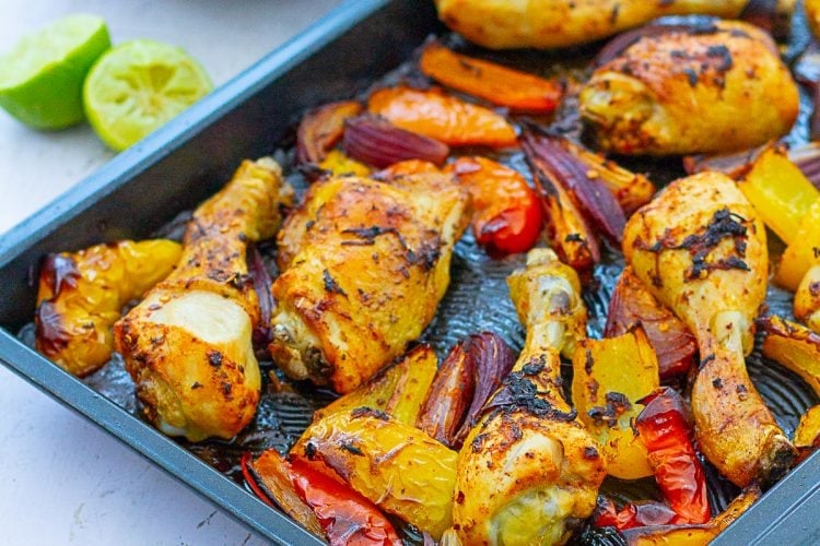 Peri Peri Chicken Traybake