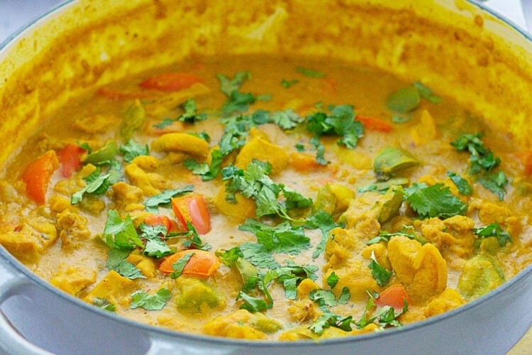 Chicken, Red Lentil and Coconut Curry