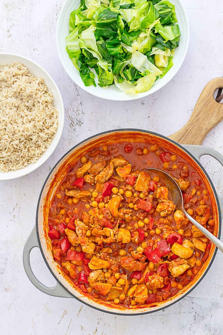 Easy Chicken, Chorizo and Chickpea Stew Easy Peasy Foodie