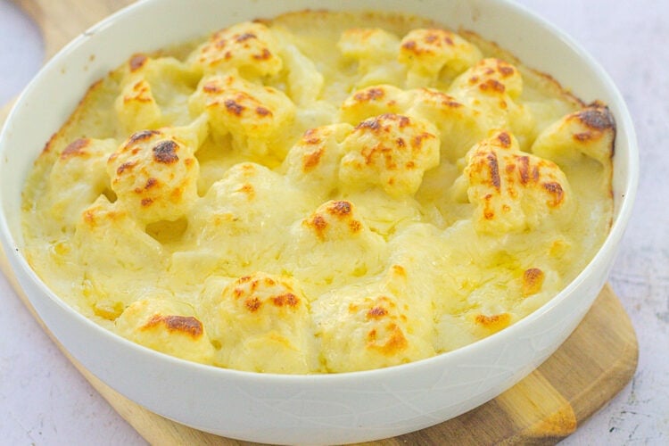 Easy Peasy Cauliflower Cheese
