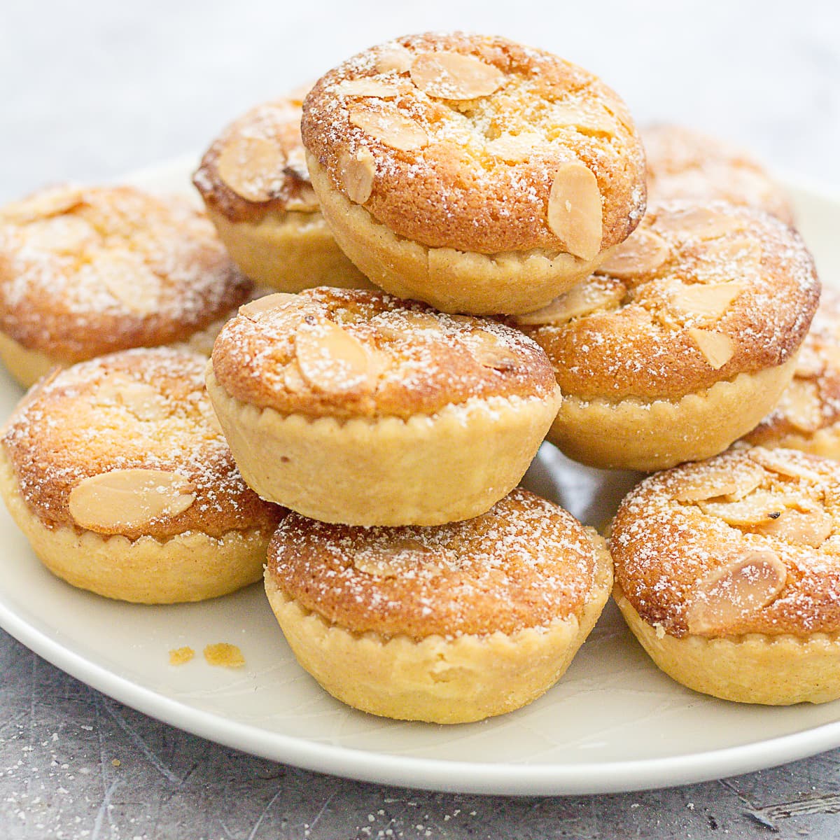 Easy Frangipane Topped Mince Pies - Easy Peasy Foodie