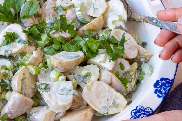 Easy Creamy Potato Salad