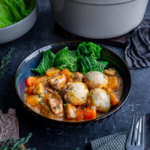 Traditional British Suet Dumplings with Atora
