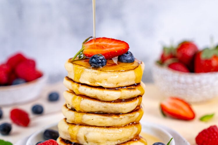 Easy Peasy American Pancakes Hero