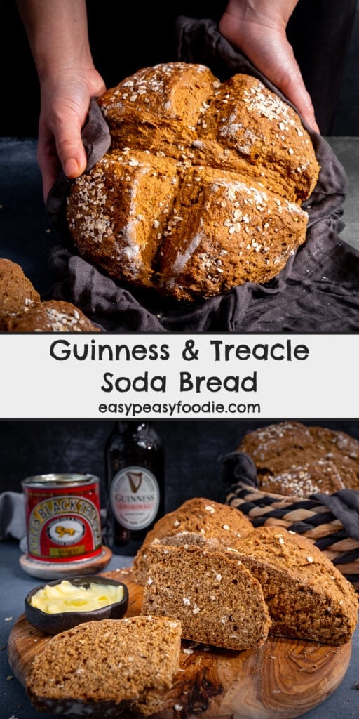 Guinness and Treacle Soda Bread Easy Peasy Foodie