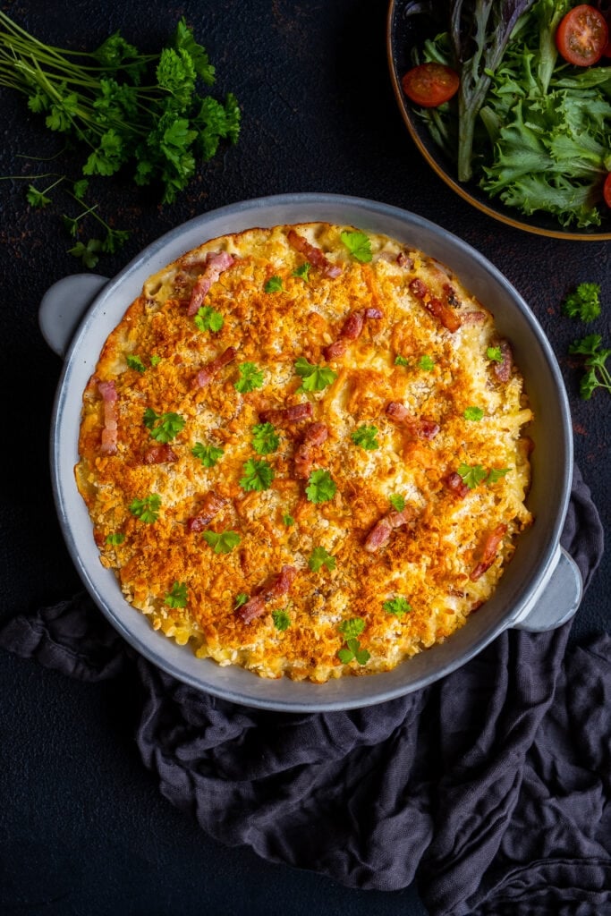 Easy Bacon Macaroni Cheese Easy Peasy Foodie