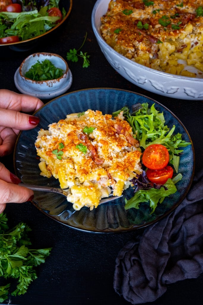 Easy Bacon Macaroni Cheese Easy Peasy Foodie