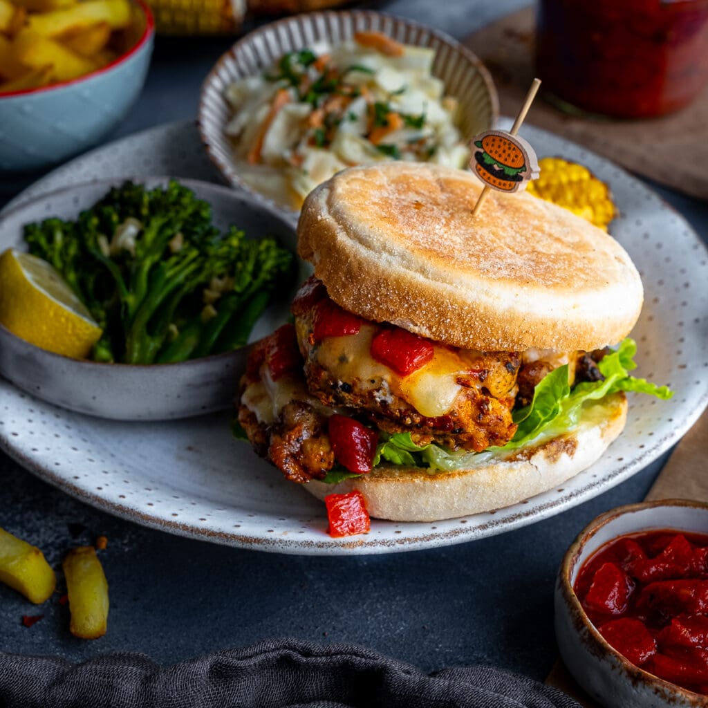 Homemade Nando’s Sunset Burgers - Easy Peasy Foodie