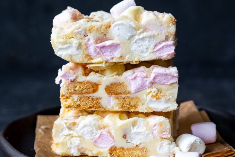 White Chocolate Rocky Road Hero