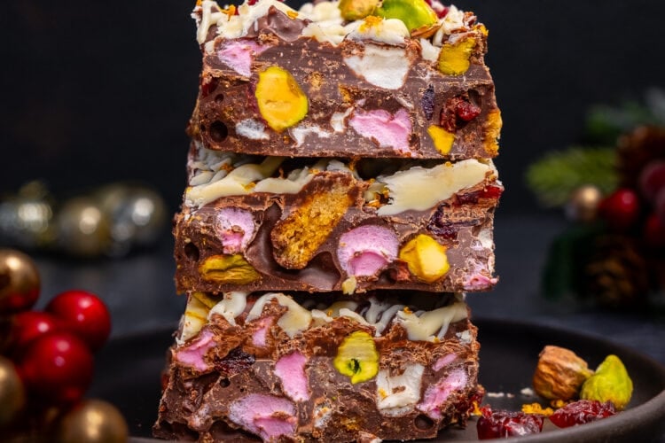 Christmas Rocky Road Hero