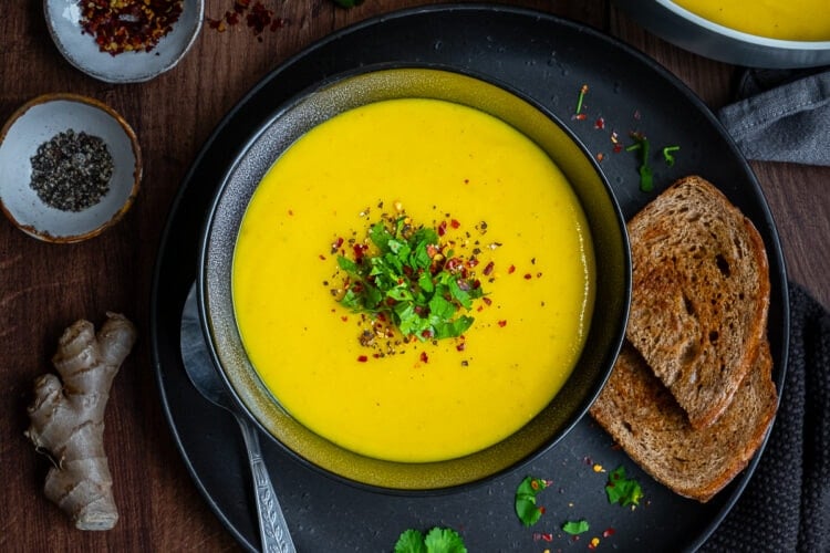 Spicy Parsnip Soup